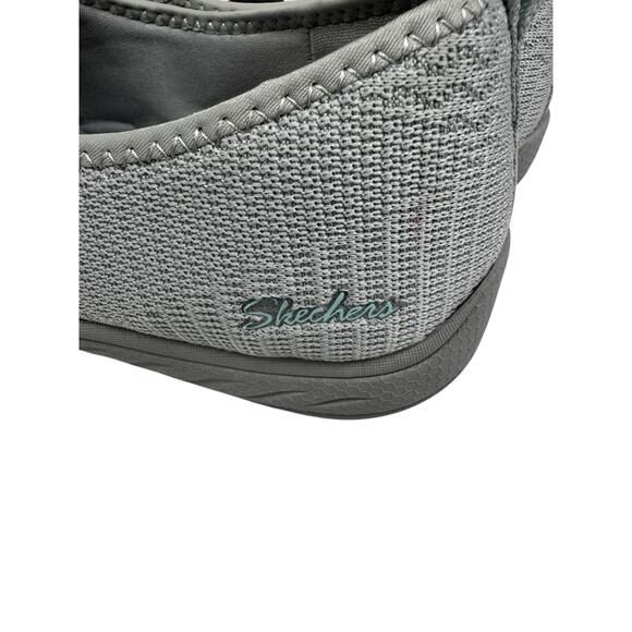 Skechers Women's Casual Breathe-Easy-A-Look Mary Jane Flat Size 11 Gray - Picture 5 of 14